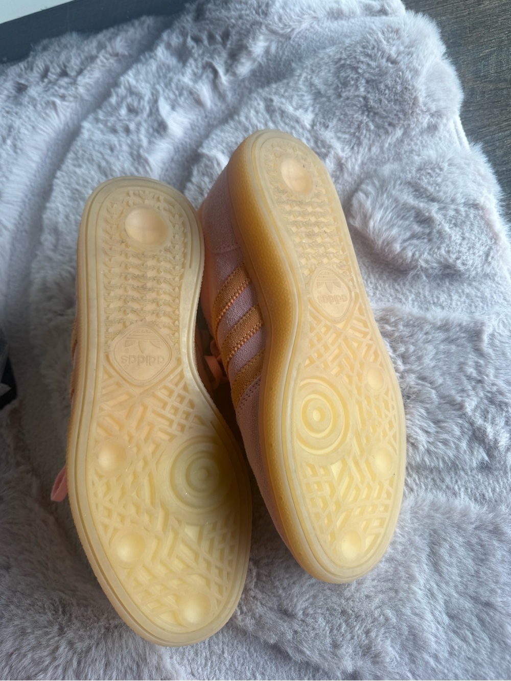 adidas pink and orange Spezial Suede Sneakers - Picture 3 of 3